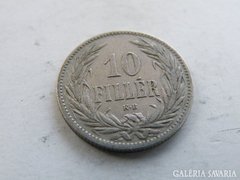 10 FILLÉR 1894 KB