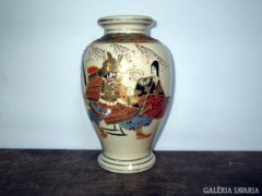 Antik-Ritka-Kézzel festett JAPÁN porcelán váza