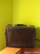 Egyedi felültöltős antik bőrönd, koffer