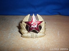  orosz szovjet sapka jelvény