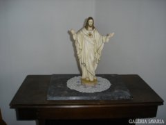 Antik - Jézust ábrázoló, gipsz szobor