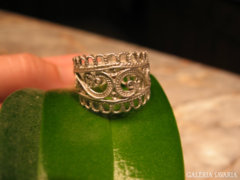 Régi finom kézműves  ezüst gyűrű ezüstgyűrű