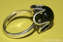 Onix köves mexicói ezüst gyűrű