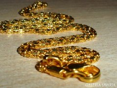 18k arany gold filled  uniszex  nyaklánc 