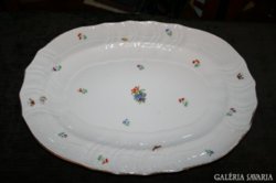 Nagyon szép Herendi tányér, apró virágos, lepkés
