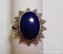 Lapis lazuli köves ezüst gyűrű