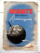 Marnitz 1942. Budapest Rádió árjegyzék