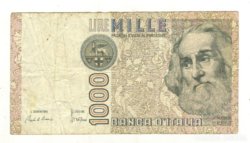 1000 lira 1982. Olaszország. Signo Ciampi és Stevani 