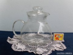 Fedeles teás kancsó üvegből - 1,5 literes