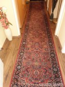 Csodálatos Kashan Kézi Perzsa futó szőnyeg