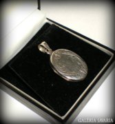 Fényképtartós medál- ezüst (925)-gazdagon díszített