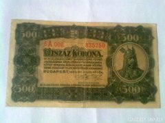 1923 500 korona 