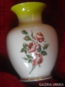 Hollóházi aranyozott  váza 19 cm 