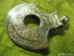 Indiai medál tibeti ezüst ötvözetből