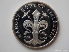 1992 PP Károly Róbert ezüst 500 forint UNC 3100