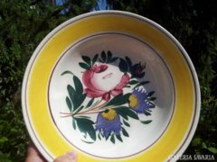 Antique professional wall dish, plate, raven house