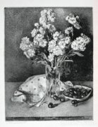 Kiss Terézia (1928 - ) - Virág cseresznyével
