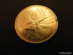 Canada 25 cent - 3 db