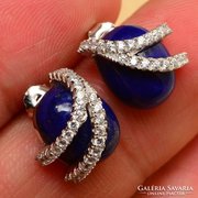 Lapis Lazuli fülbevaló