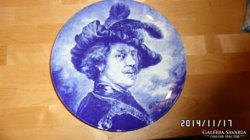 Csodás eredeti bosch delft Rembrandt tányér