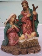 Megszületett Jézus, karácsonyi asztal-, vitrindísz