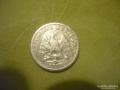Ezüst 10 C Mexico 1889! R