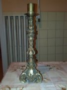 Antik bronz asztali lámpa