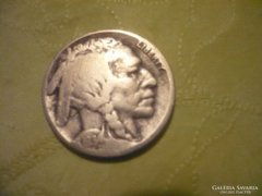 USA 5 Cent bölényes 1934 VF