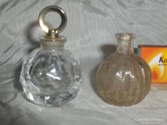 Egy régi és egy retro parfümös, kölnis üveg