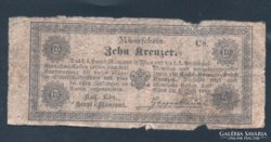 10 Kreuzer 1849