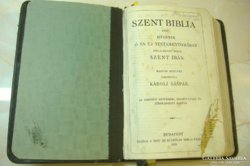 SZENT BIBLIA AZAZ ISTENNEK Ó ÉS ÚJ TESTAMENTOMÁBAN.., 1914