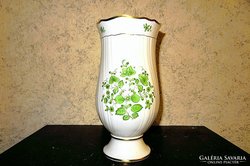 Hollóházi Barokk Kézzel Festett Porcelán váza 