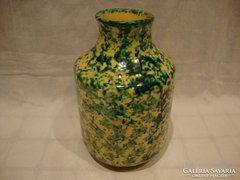 Retro iparművész kerámia váza
