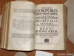 Corpus Juris , 1696, Kitonich János, Centuria ... 1700