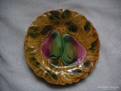 Sarreguemines majolica plate, like new