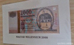 Magyar Millennium 2000 forint UNC