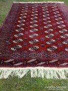 Gyönyörű türkmén Tekke kézi csomózású szőnyeg