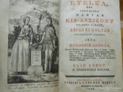 Ritka antik könyvek, Dugonics András Etelka 1788!