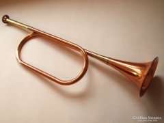 Jelzett hangszer, Réz trombita , gyűjtői állapotban