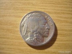 USA 5 Cent Bölény-indián