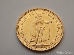 1905 évi arany 10 Korona aUNC/XF