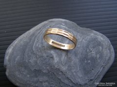 Férfi gyűrű , 66-67-es, 3,8 gr. , 14 karátos