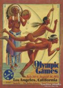 Art deco poster reprodukció Olimpia Los Angeles 1932
