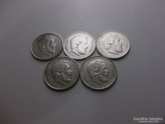 5 db Ezüst 5 Forint 1947! 