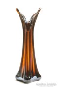 Muranoi méz színű váza