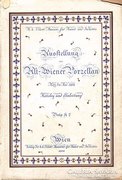 Alt-Wiener Porzellan, 1904) bemutató és katalógus