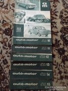 6 darab, 1965-ös Autó-Motor újság !!