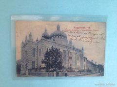 Régi képeslap - Nagybecskerek zsinagóga