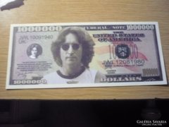 Beatles fiúk emlék bankjegy 4 db