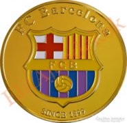 FC Barcelona - Lionel Messi - aranyozott érme